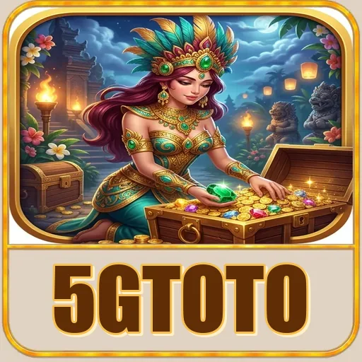 Beranda aplikasi 5gtoto setelah terbuka